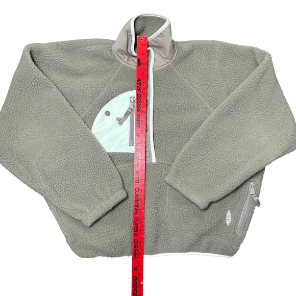 Free People Movement Hit The Slopes Fleece Pullover Jacket in Green Women's Sz S - Picture 6 of 7
